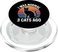 I Was Normal 3 Cats Ago PopSockets PopGrip per MagSafe