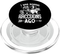 I Was Normal 3 Raccoons Ago PopSockets PopGrip per MagSafe