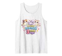 I Was Normal Three Cats Ago Cute Kawaii Cat Lover Canotta