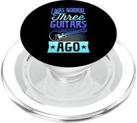 I Was Normal Three Guitars Ago Guitar Collector Joke PopSockets PopGrip per MagSafe