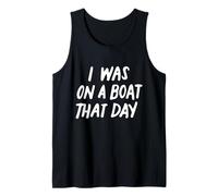 I Was On A Boat That Day Country Music traduzione Canotta