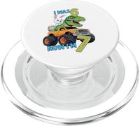 I was Six Now I'm Seven Easter Bunny 67 Meme 7th Birthday PopSockets PopGrip per MagSafe