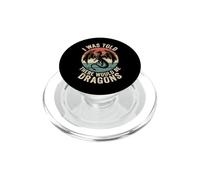 I Was Told There Would Be Dragons PopSockets PopGrip per MagSafe