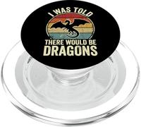 I Was Told There Would Be Dragons PopSockets PopGrip per MagSafe
