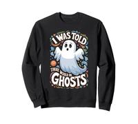 I Was Told There Would Be Ghosts Funny Halloween Kids Boys Felpa