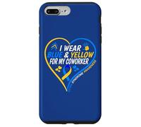 I Wear Blue And Yellow For My Coworker - Down Syndrome 2026 Custodia per iPhone 7 Plus/8 Plus