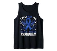 I Wear Blue for Child Abuse Awareness Month Nastro Blu Canotta