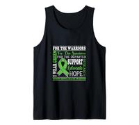 I Wear Green For The Survivors Uplifting Positive Vibes Canotta