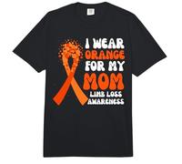 I Wear Orange for My Mom - Nastro per la consapevolezza della Perdita degli Arti, Speranza Comfort Colors Adult Heavyweight T-Shirt