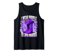 I Wear Purple for Lupus Awareness Canotta