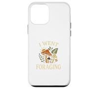 I Went Foraging Retro Hippie Mushroom Nature Design Custodia per iPhone 12 mini