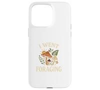 I Went Foraging Retro Hippie Mushroom Nature Design Custodia per iPhone 15 Pro Max
