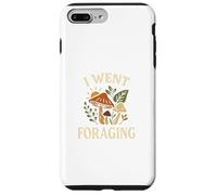 I Went Foraging Retro Hippie Mushroom Nature Design Custodia per iPhone 7 Plus/8 Plus