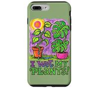 I Wet My Plants - Divertente amante delle piante d'appartamento Custodia per iPhone 7 Plus/8 Plus