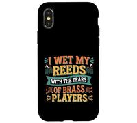 I Wet My Reeds With The Tears Of Brass Players - Custodia per iPhone X/XS