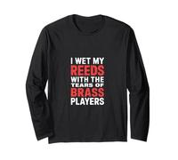 I Wet My Reeds With The Tears Of Brass Players --- Maglia a Manica