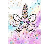 I-WILL 5D Diamond Painting Kit Completo, Pittura Diamante Fai Da Te Decorare Casa e Pareti Pittura con Numeri Diamante Dipinti Decorazioni per Adulti Bambini 30 x 40 cm - Unicorno