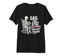 I Will Always Be Your Financial Burden Dad Skeleton Maglietta Premium