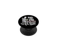 I Will Always Be Your Financial Burden Dad Skeleton PopSockets PopGrip Adesivo