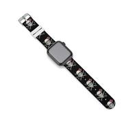 I Will Cut You, cinturino di ricambio per orologio da barbiere, in silicone, compatibile con Apple Watch, 38mm/40mm, Acciaio inossidabile, Ametista