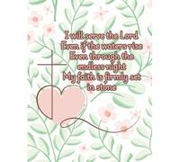 "I Will Serve the Lord" Church Sermon Notes Journal