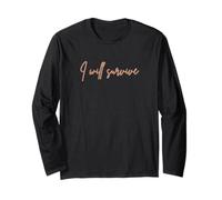 I Will Survive - Divertente Disco Motivazionale e iconico Maglia a Manica