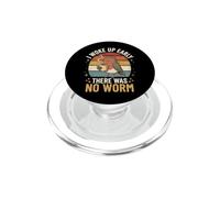 I Woke Up Early There Was No Worm Sarcastico PopSockets PopGrip per MagSafe