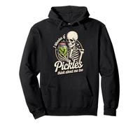 I Wonder If Pickles Think About Me Too Buongustaio Felpa con Cappuccio