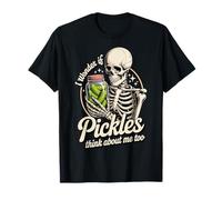 I Wonder If Pickles Think About Me Too Buongustaio Maglietta