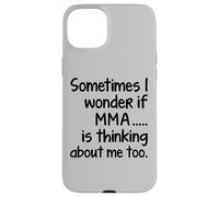 I Wonder MMA divertente arti marziali miste combattente Sensei studente Custodia per iPhone 15 Plus