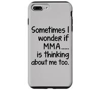I Wonder MMA divertente arti marziali miste combattente Sensei studente Custodia per iPhone 7 Plus/8 Plus