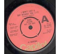 I WON'T LAST A DAY WITHOUT YOU 7" (VINYL 45) UK CAPITOL 1974