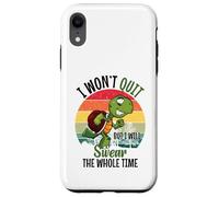 I Won't Quit But I Will Swear The Whole Time | Tartaruga Custodia per iPhone XR
