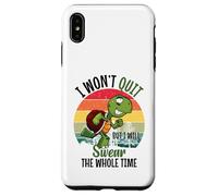 I Won't Quit But I Will Swear The Whole Time | Tartaruga Custodia per iPhone XS Max