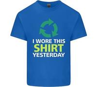I Wore This Ieri Divertente Ambientali T-Shirt Ragazzi Ragazze