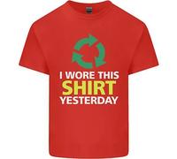 I Wore This Ieri Divertente Ambientali T-Shirt Ragazzi Ragazze