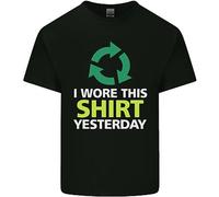 I Wore This Ieri Divertente Ambientali T-Shirt Ragazzi Ragazze