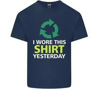 I Wore This Ieri Divertente Ambientali T-Shirt Ragazzi Ragazze