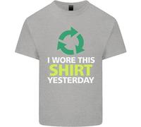 I Wore This Ieri Divertente Ambientali T-Shirt Ragazzi Ragazze
