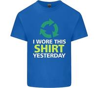 I Wore This Ieri Divertente Ambientali T-Shirt Ragazzi Ragazze