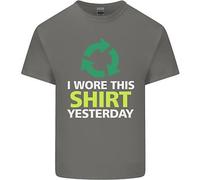 I Wore This Ieri Divertente Ambientali T-Shirt Ragazzi Ragazze
