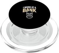 I Work At A Bank Job Humor Office Sarcasm ----- PopSockets PopGrip per MagSafe