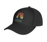 I Work Hard So My Cat Can Have A Better Life Cappello Trucker Streetwear Cappello Retro Cappelli Golf per Uomo attività Estivo