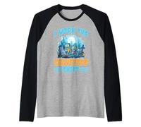 I Work The Graveyard Shift Night Noctural Worker Maglia con Maniche Raglan