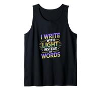 I Write with Light Instead of Words Canotta