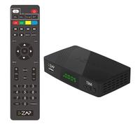 i-ZAP T366 Decoder Digitale Terrestre DVB-T2 HEVC MPEG-4 HD 10 bit colore Nero