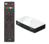 i ZAP T366 Decoder Digitale Terrestre 2026 DVB T2 con Telecomando T366 Bianco