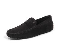 I0224 mocassino uomo TOD'S man suede loafer black