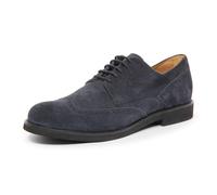 I0261 scarpa allacciata uomo TOD'S man suede shoes blue