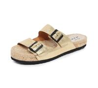I1284 ciabatta donna MANEBI woman metallic slippers